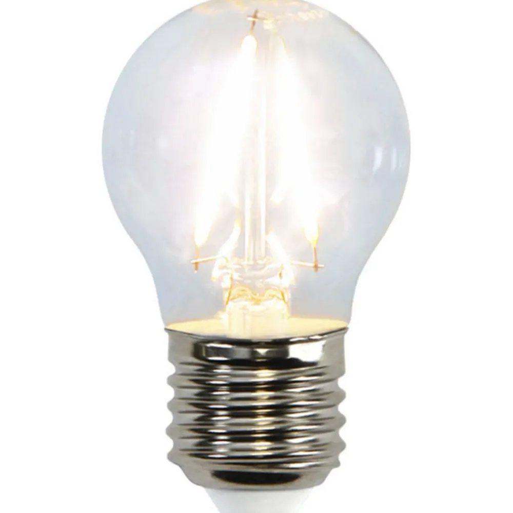 STAR TRADING Led Pærer > LED-miniglobe-pære E27 G45 2 W 2.700 K filament