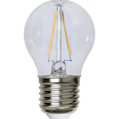 STAR TRADING Led Pærer > LED-miniglobe-pære E27 G45 2 W 2.700 K filament