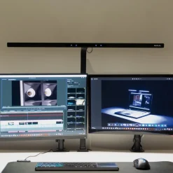 Maul Arbejdsrum/Kontor > LED-monitorlampe gate, sensor, dæmpbar, sort, klemme