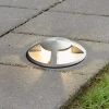 Nedgravet Udebelysning|Udendørs Spot ^ Lucande LED nedgravningsspot Anina i aluminium