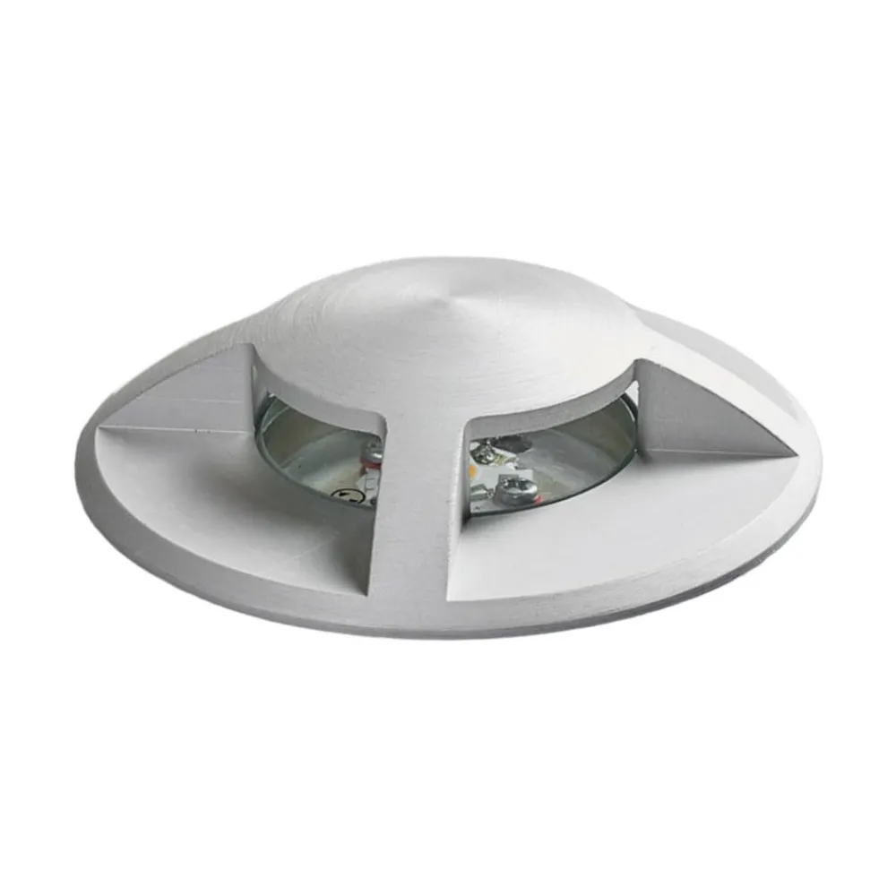 Nedgravet Udebelysning|Udendørs Spot ^ Lucande LED nedgravningsspot Anina i aluminium