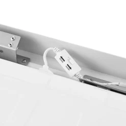 Deko-Light Arbejdsrum/Kontor|Loftlamper > LED-panel PRO OFFICE SANO, 123 x 33 cm, DALI hvid metal CCT