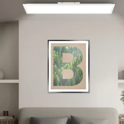 Briloner Arbejdsrum/Kontor > LED-panel Simple A, hvid, 100 x 25 cm, metal, 4.000 K