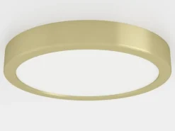 EGLO Loftlamper > LED-panel til overflademontering Fueva 5 IP20 830 messing Ø21cm