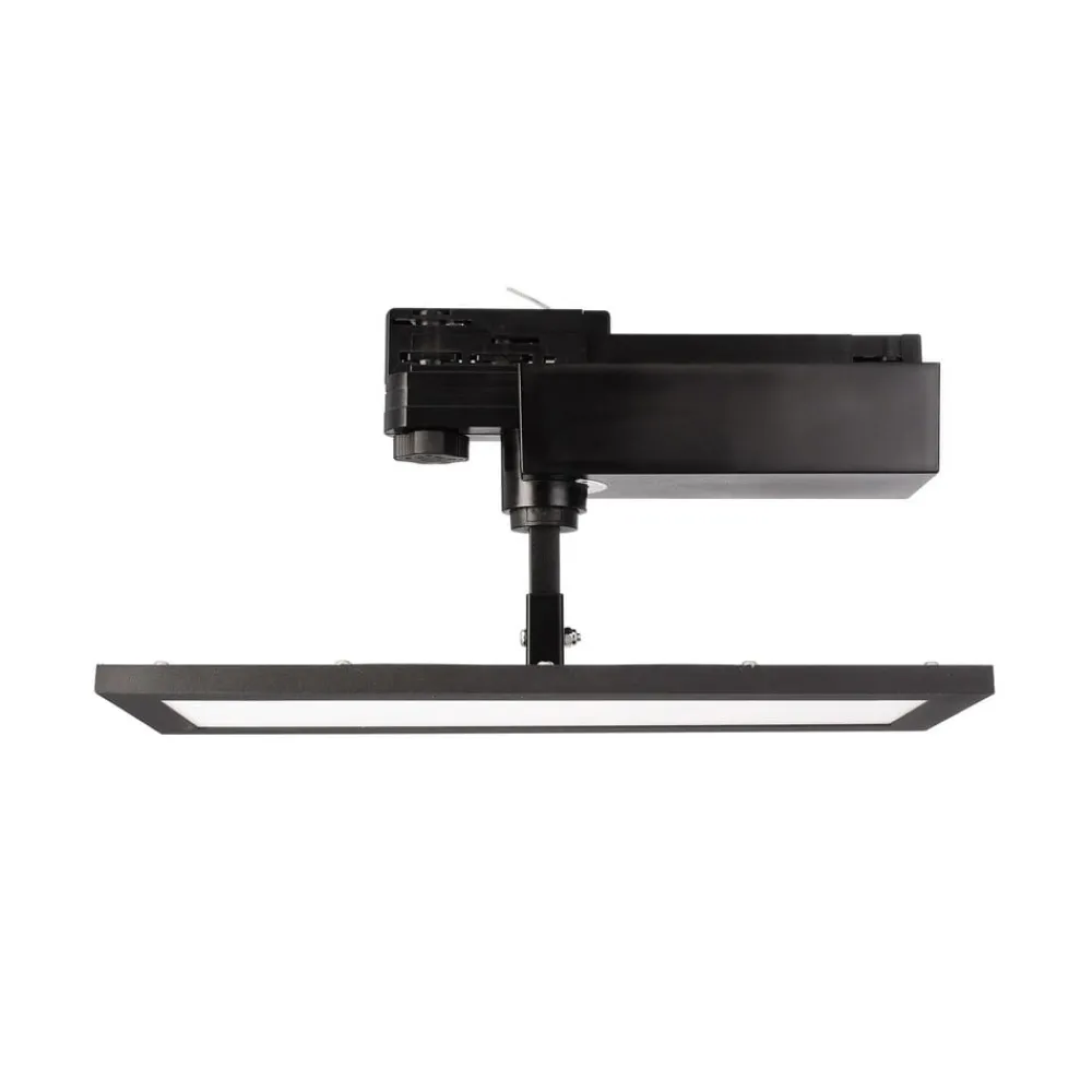 Deko-Light Skinnesystem > LED-panel TRACK LIGHT, sort, 3-faset, 4.000 K, tænd/sluk