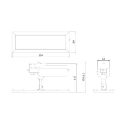 Deko-Light Skinnesystem > LED-panel TRACK LIGHT, sort, 3-faset, 4.000 K, tænd/sluk