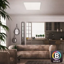 Arbejdsrum/Kontor ^ Briloner LED-panel uden ramme SL WiFi Bluetooth 45x45cm