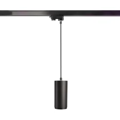 Deko-Light Skinnesystem > LED-pendellampe 3-faset 20W sort