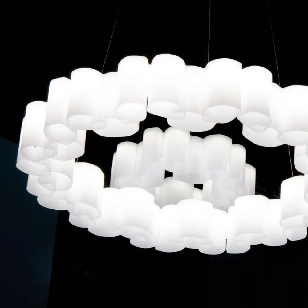 Stilnovo Pendellamper|Pendellamper > LED-pendellampe Honey, dæmpbar, rund, 58 cm
