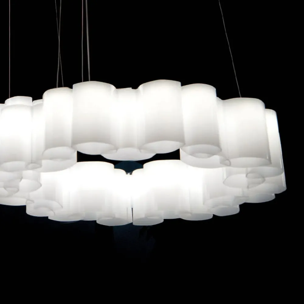 Stilnovo Pendellamper|Pendellamper > LED-pendellampe Honey, dæmpbar, rund, 58 cm