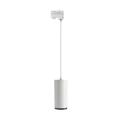 Skinnesystem ^ Deko-Light LED-pendellampe Lucea 3-faset 15W hvid