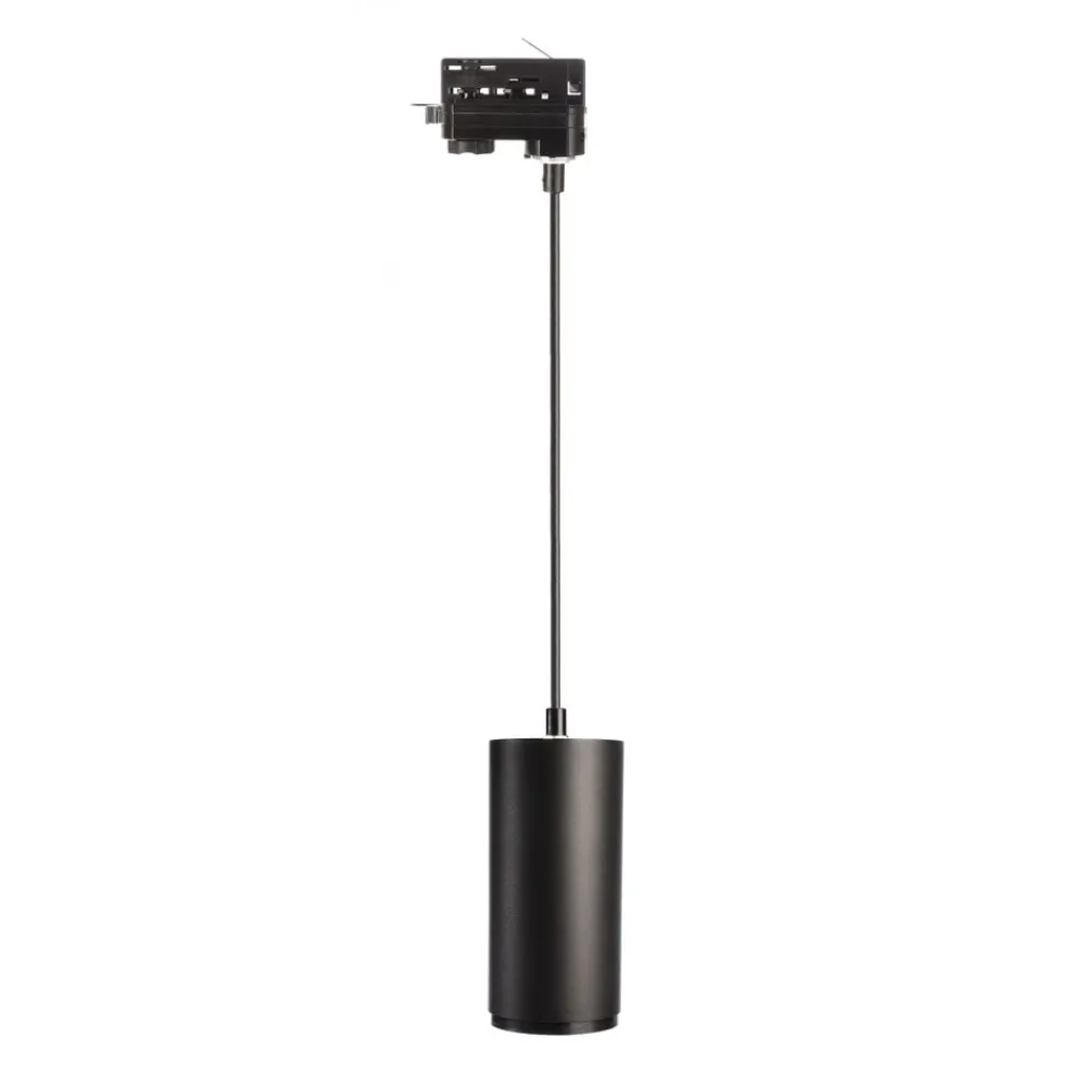Deko-Light Skinnesystem > LED-pendellampe Lucea 3-faset 15W sort