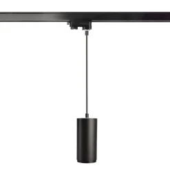 Deko-Light Skinnesystem > LED-pendellampe Lucea 3-faset 15W sort