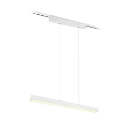 Trio Lighting Skinnesystem > LED-pendellampe Paros DUOline, bjælke, hvid mat