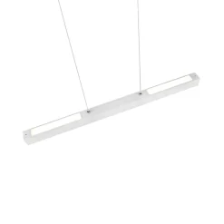Trio Lighting Skinnesystem > LED-pendellampe Paros DUOline, bjælke, hvid mat