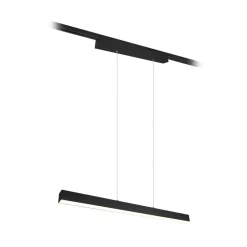 Skinnesystem ^ Trio Lighting LED-pendellampe Paros DUOline, bjælke, sort