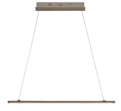 Pendellamper|Pendellamper ^ Lucande LED-pendellampe Tymon i bjælkeform, smal, udtræk