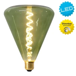 Filament Pære ^ Näve LED-pære Dilly E27 4W 2200K dæmpbar, grøntonet