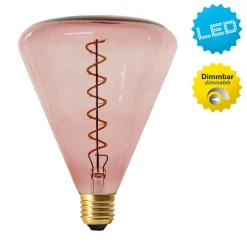 Näve Dæmpbar Led-Pære > LED-pære Dilly E27 4W 2200K dæmpbar, rødtonet