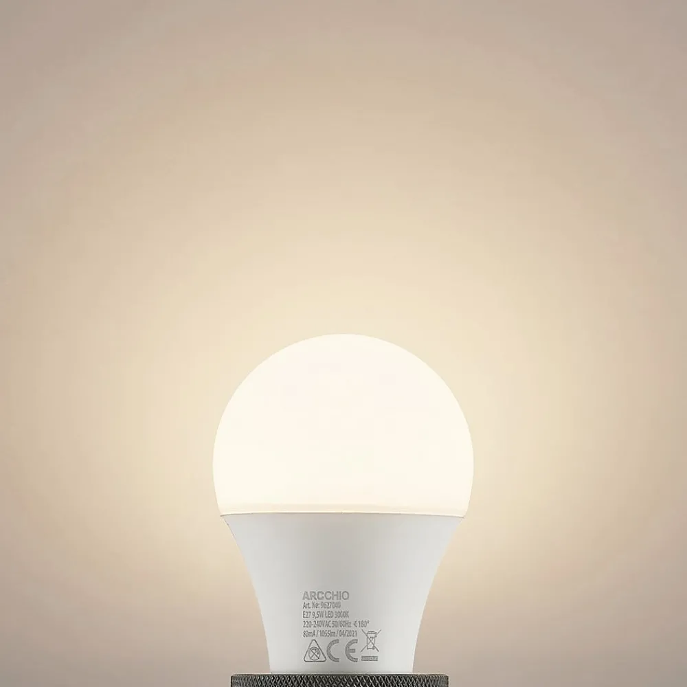 Arcchio Led Pærer > LED-pære E27 A60 9,5 W 3.000 K opal sæt med 10 stk