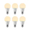 Arcchio Led Pærer > LED-pære E27 A60 8 W 3.000 K opal, sæt med 6 stk
