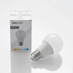 Arcchio Led Pærer > LED-pære E27 A60 8 W 3.000 K opal, sæt med 6 stk
