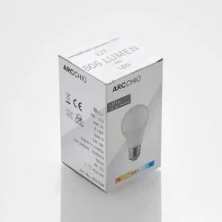 Arcchio Led Pærer > LED-pære E27 A60 8 W 3.000 K opal, sæt med 6 stk