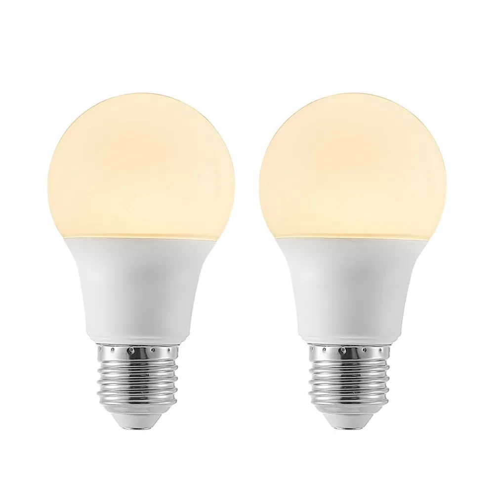 Led Pærer ^ Arcchio LED-pære E27 A60 8 W 3.000 K opal, sæt med 2 stk