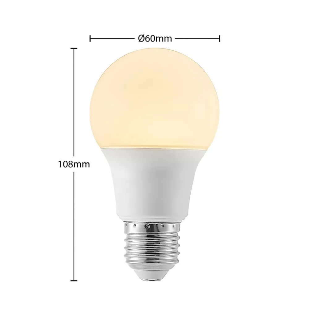 Led Pærer ^ Arcchio LED-pære E27 A60 8 W 3.000 K opal, sæt med 2 stk