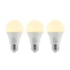 Led Pærer ^ Arcchio LED-pære E27 A60 9,5 W 3.000 K opal, sæt med 3 stk