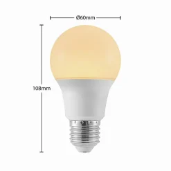 Arcchio Led Pærer > LED-pære E27 A60 4,9 W 3.000 K opal, sæt m. 3 stk