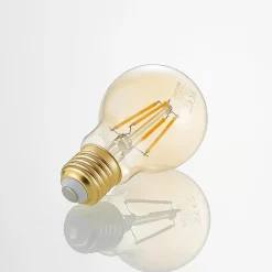 Arcchio Dæmpbar Led-Pære|Filament Pære > LED-pære E27 A60 6,5W 2.500K ravfarvet 3-trins dæmpbar