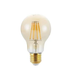 Arcchio Dæmpbar Led-Pære|Filament Pære > LED-pære E27 A60 6,5W 2.500K ravfarvet 3-trins dæmpbar