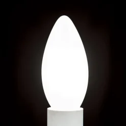 Dæmpbar Led-Pære ^ ORION LED-pære E14 C35, mat, 6W, 2.700 K, 720 lm, dæmpbar