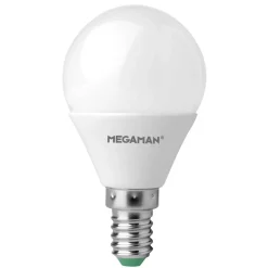 MEGAMAN Led Pærer > LED-pære E14 drop 3,5W, varmhvid, dæmpbar