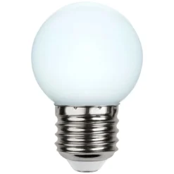 STAR TRADING Led Pærer > LED-pære E27 G45 til lyskæder, hvid 6.500K