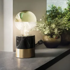 Paulmann Dæmpbar Led-Pære|Filament Pære > LED-pære E27 G125 827 6,5W Hovedspejl guld