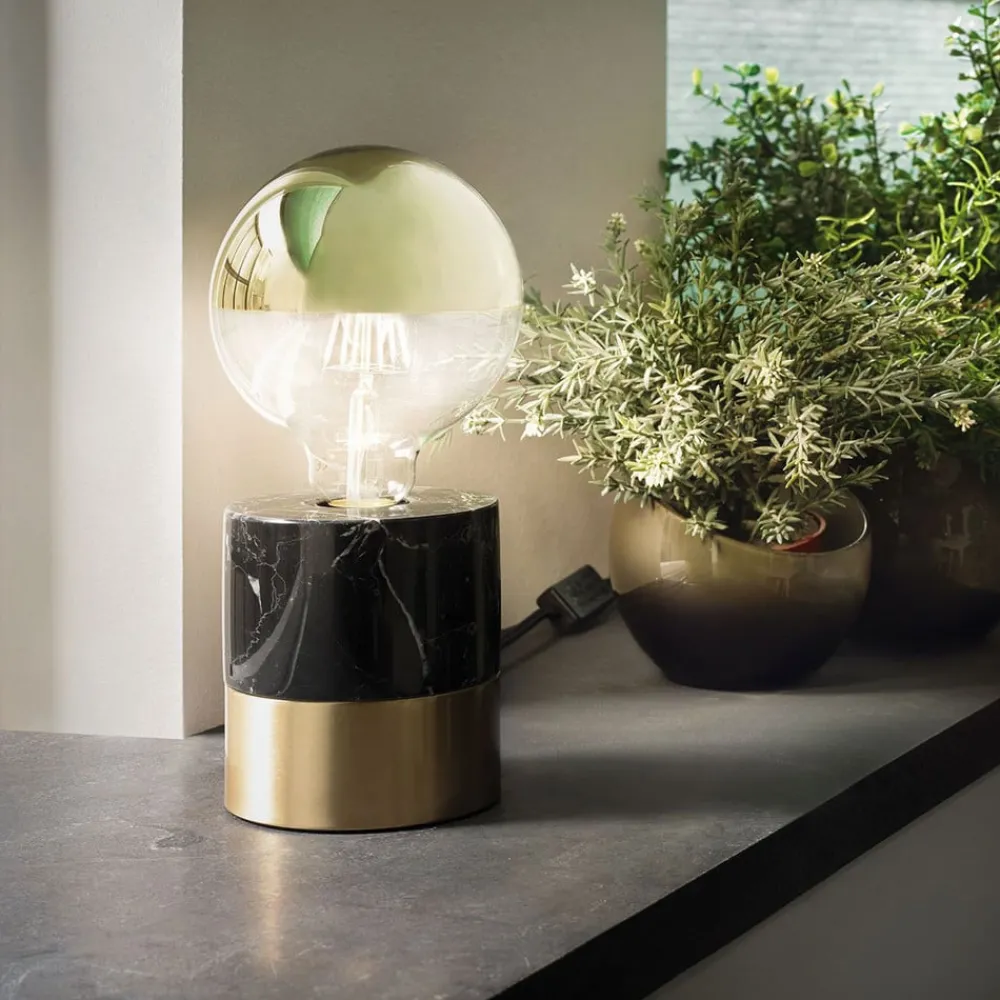 Paulmann Dæmpbar Led-Pære|Filament Pære > LED-pære E27 G125 827 6,5W Hovedspejl guld
