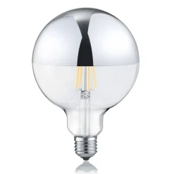 Trio Lighting Dæmpbar Led-Pære|Filament Pære > LED-pære E27 G125 7W 2.700K dæmpbart spejlhoved