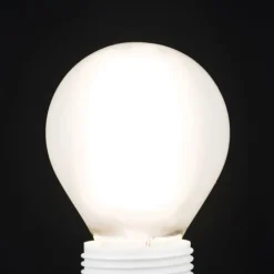 Dæmpbar Led-Pære|Led Pærer ^ ORION LED-pære E27 G45 4,5 W mat 827, kan dæmpes