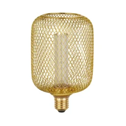 Searchlight Dæmpbar Led-Pære > LED-pære E27 Mesh 3,5W 1.800K guld