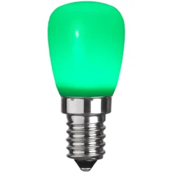 STAR TRADING Led Pærer > LED-pære E14 ST26 af plast, grøn