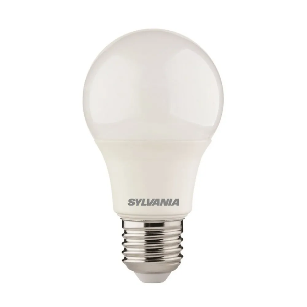 Led Pærer ^ Sylvania LED-pære E27 ToLEDo A60 8W varmhvid