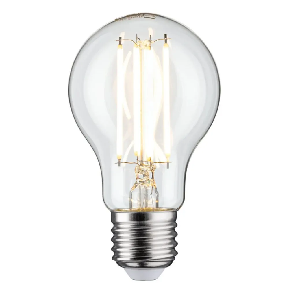 Paulmann Filament Pære|Led Pærer > LED-pære E27 9W filamentpære 2.700K klar