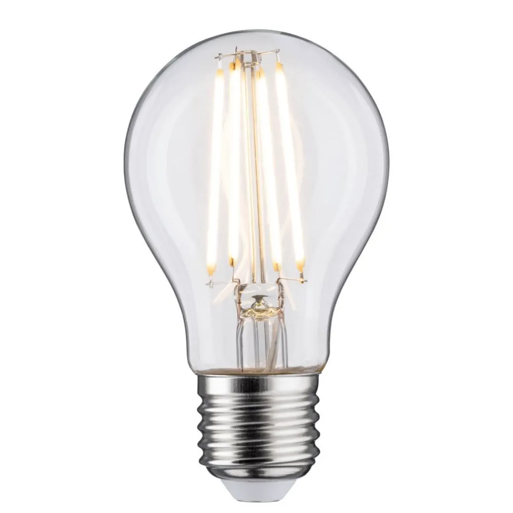 Dæmpbar Led-Pære|Filament Pære ^ Paulmann LED-pære E27 9W filamentpære 2.700K klar dæmpbar