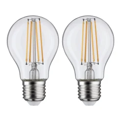 Paulmann Filament Pære > LED-pære E27 7W filamentpære 2.700K klar 2-pak