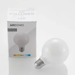 Arcchio Dæmpbar Led-Pære|Led Pærer > LED-pære E27 4W G80 2.700K dæmpbar, opal