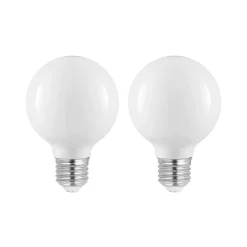Arcchio Dæmpbar Led-Pære > LED-pære E27 4 W G80 2.700 K dæmpes opal 2 stk