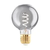 EGLO Dæmpbar Led-Pære|Filament Pære > LED-pære E27 4W G60 2.000K Filament røgfarvet dæmpbar