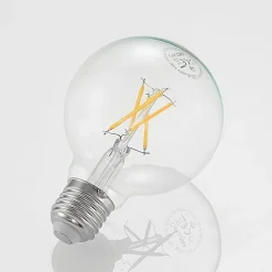 Arcchio Dæmpbar Led-Pære|Filament Pære > LED-pære E27 4W G80 2.700K glødetråd dæmpbar klar